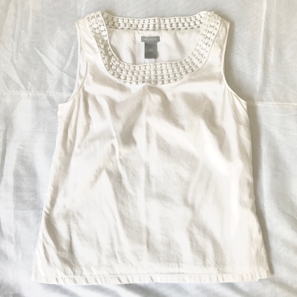 ANN TAYLOR - PETITES - Sz 2P.  100% cotton!